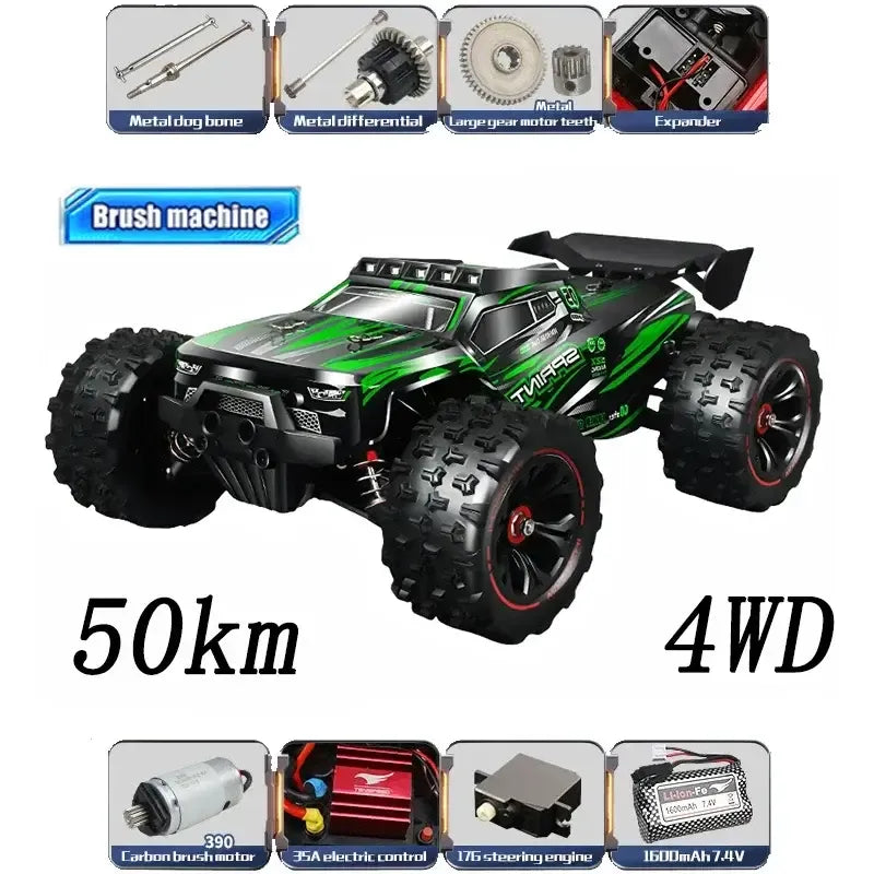 114 85KMH or 50KMH RC Car with LED