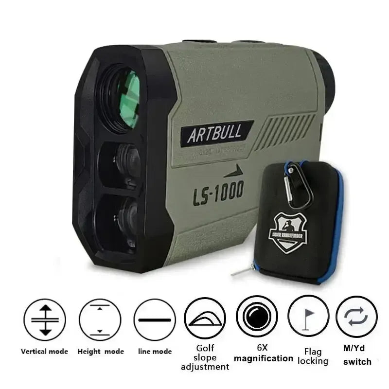 ARTBULL Laser Rangefinder Hunting Outdoor 1200M 650M Golf Rangefinder