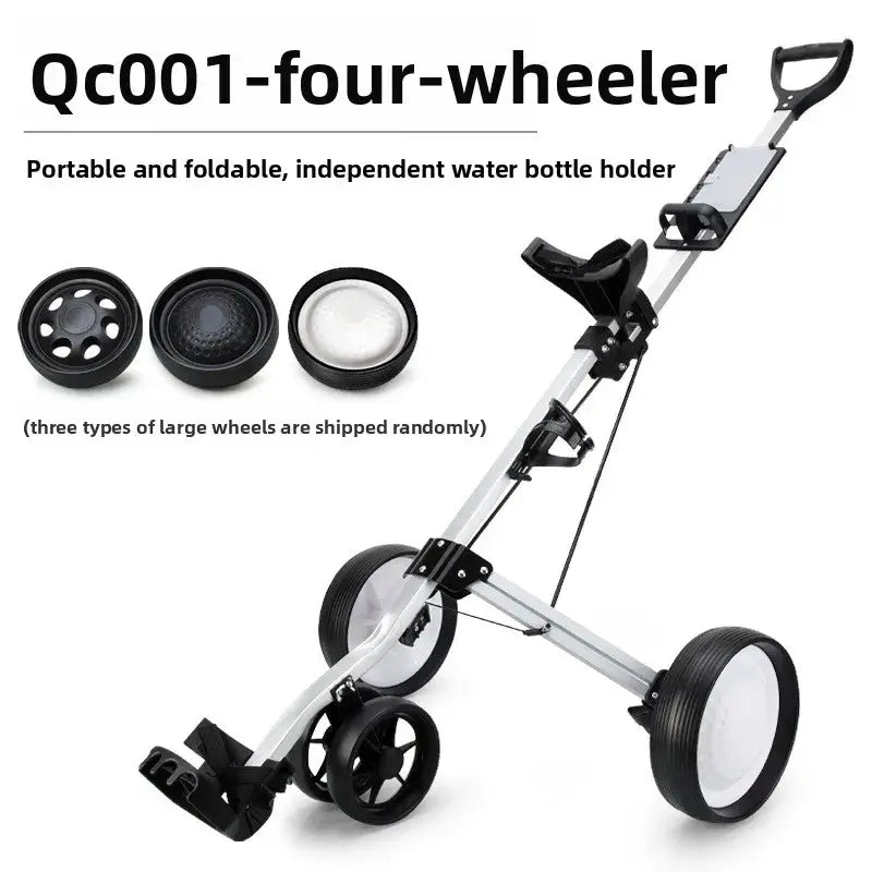PGM Three Four Wheels Golf Trolley Foldable