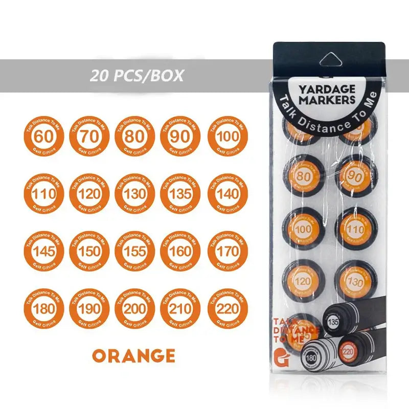 Golf Ball Marker for Golf Clubs Mark Know Your Distance Sportsman Specialty Products