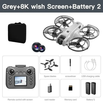 Xiaomi V666 MINI Drone 4K Professional WIFI 5G Dron Obstacle Avoidance