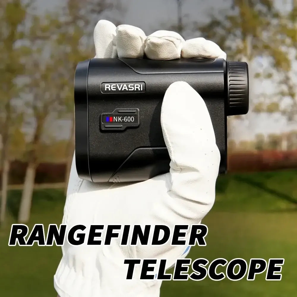 REVASRI 600M/Yard Golf Laser Rangefinder Slope Compensation