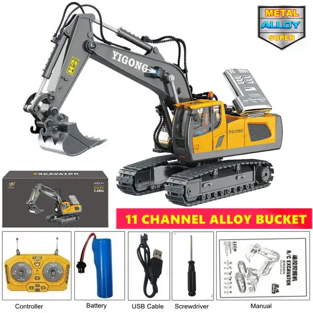 4WD Remote Control Excavator Construction