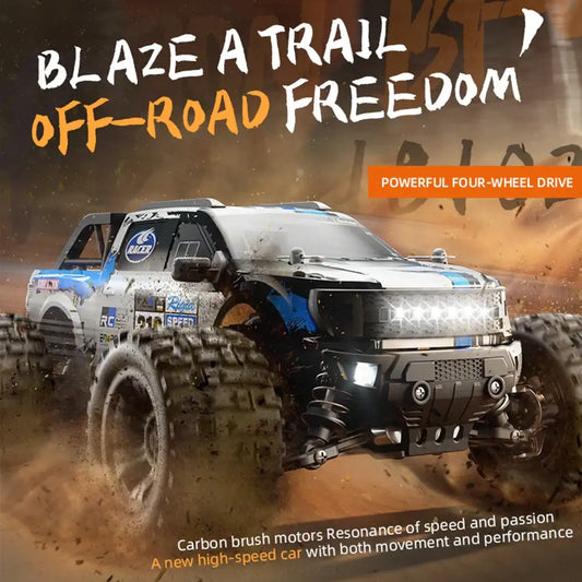 RC Car JiKe Fun 1/18 2.4G Remote Control Vehicle 28km/h Sportsman Specialty Products