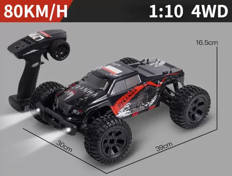 RC Car Brushless 90KMH 2.4G Off Road 4x4 Sportsman Specialty Products