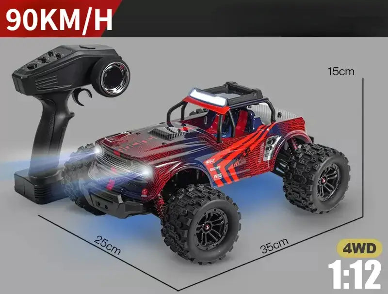 RC Car Brushless 90KMH 2.4G Off Road 4x4 Sportsman Specialty Products