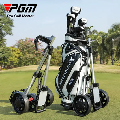 PGM Three Four Wheels Golf Trolley Foldable