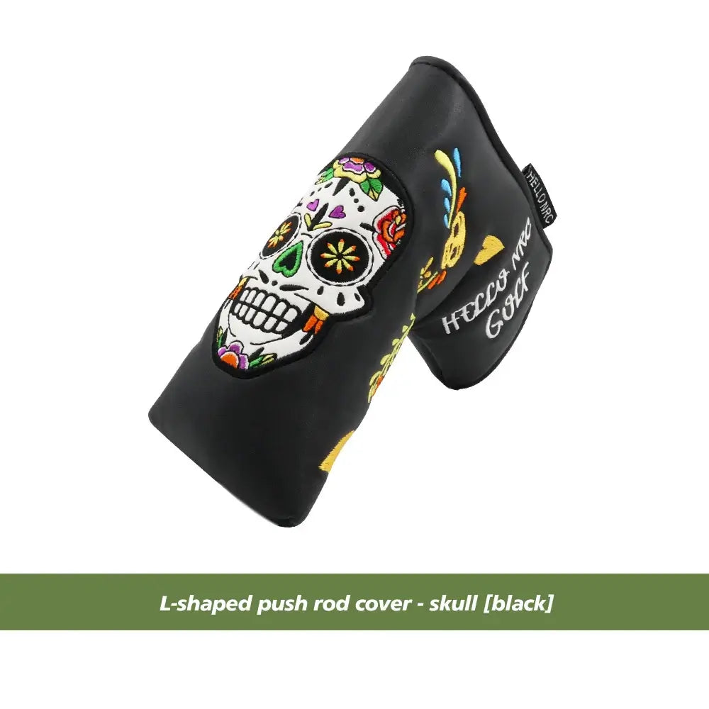 Golf Blade Putter Cover Golf HeadCover Multiple Protect your blade putter with precision-engineered coverage designed for the discerning golfer. This headcover shields your club from impact damage, moisture, and the elements during transport and storage.