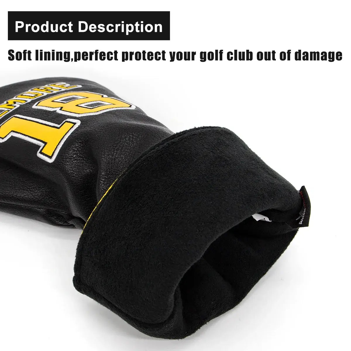 Embroidery Gilmore Golf Headcovers For Golf Driver