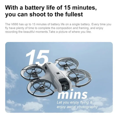 Xiaomi V666 MINI Drone 4K Professional WIFI 5G Dron Obstacle Avoidance
