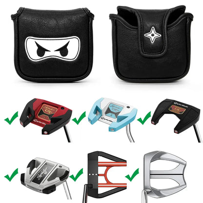 Aliennana Black Ninja Golf Club headcover