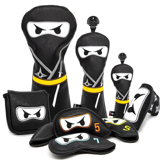 Aliennana Black Ninja Golf Club headcover