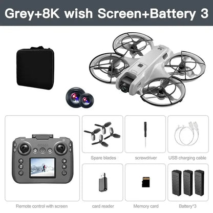 Xiaomi V666 MINI Drone 4K Professional WIFI 5G Dron Obstacle Avoidance