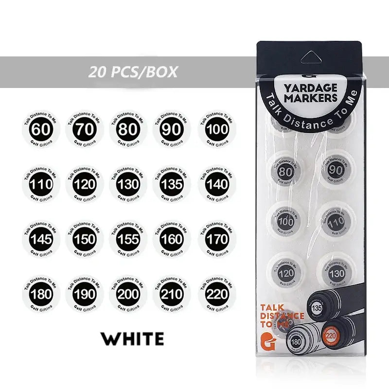 Golf Ball Marker for Golf Clubs Mark Know Your Distance Sportsman Specialty Products