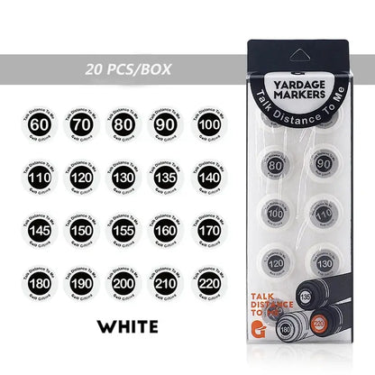 Golf Ball Marker for Golf Clubs Mark Know Your Distance Sportsman Specialty Products