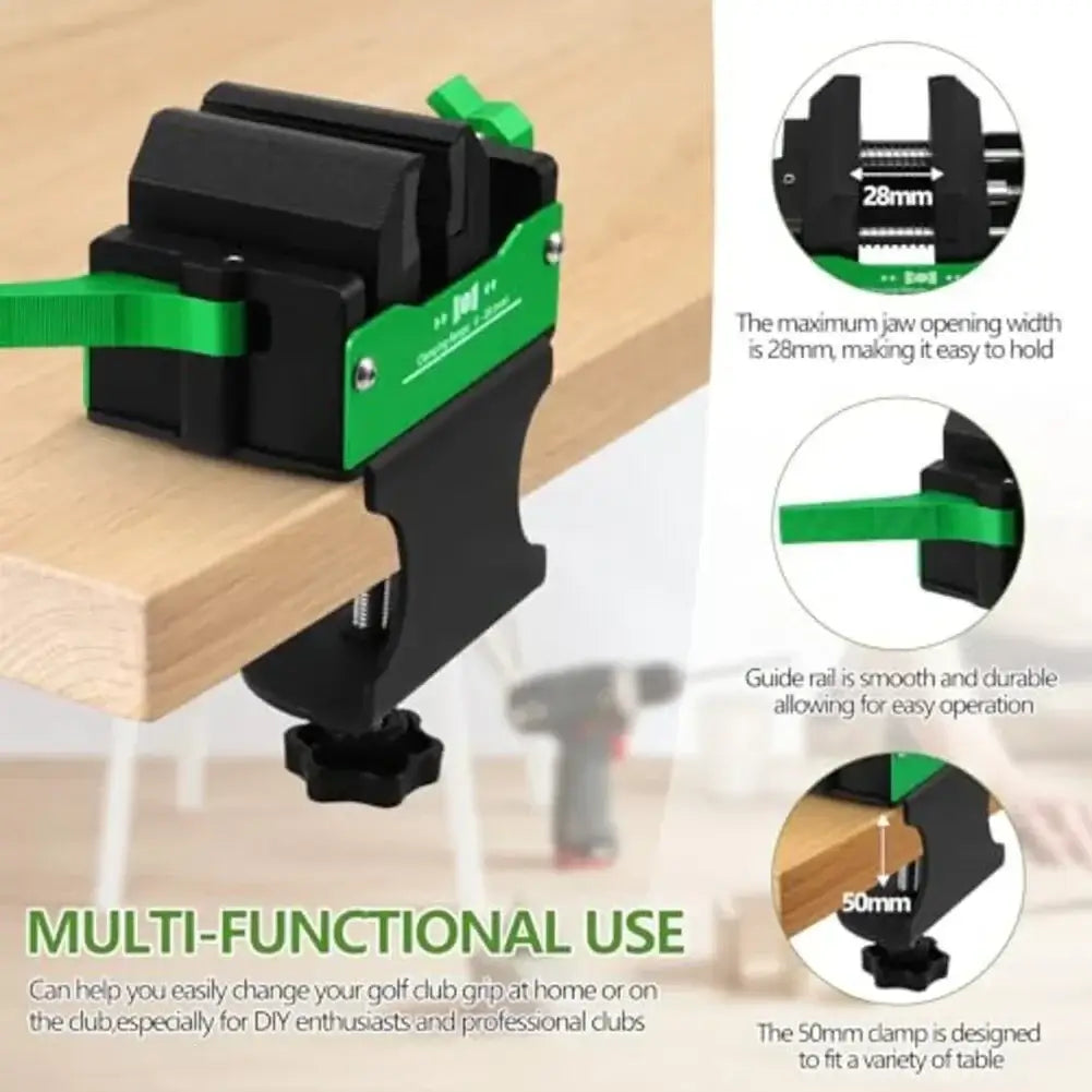 Golf Club Vise With Quick Release Clamp Aluminum Grip Sportsman Specialty Products